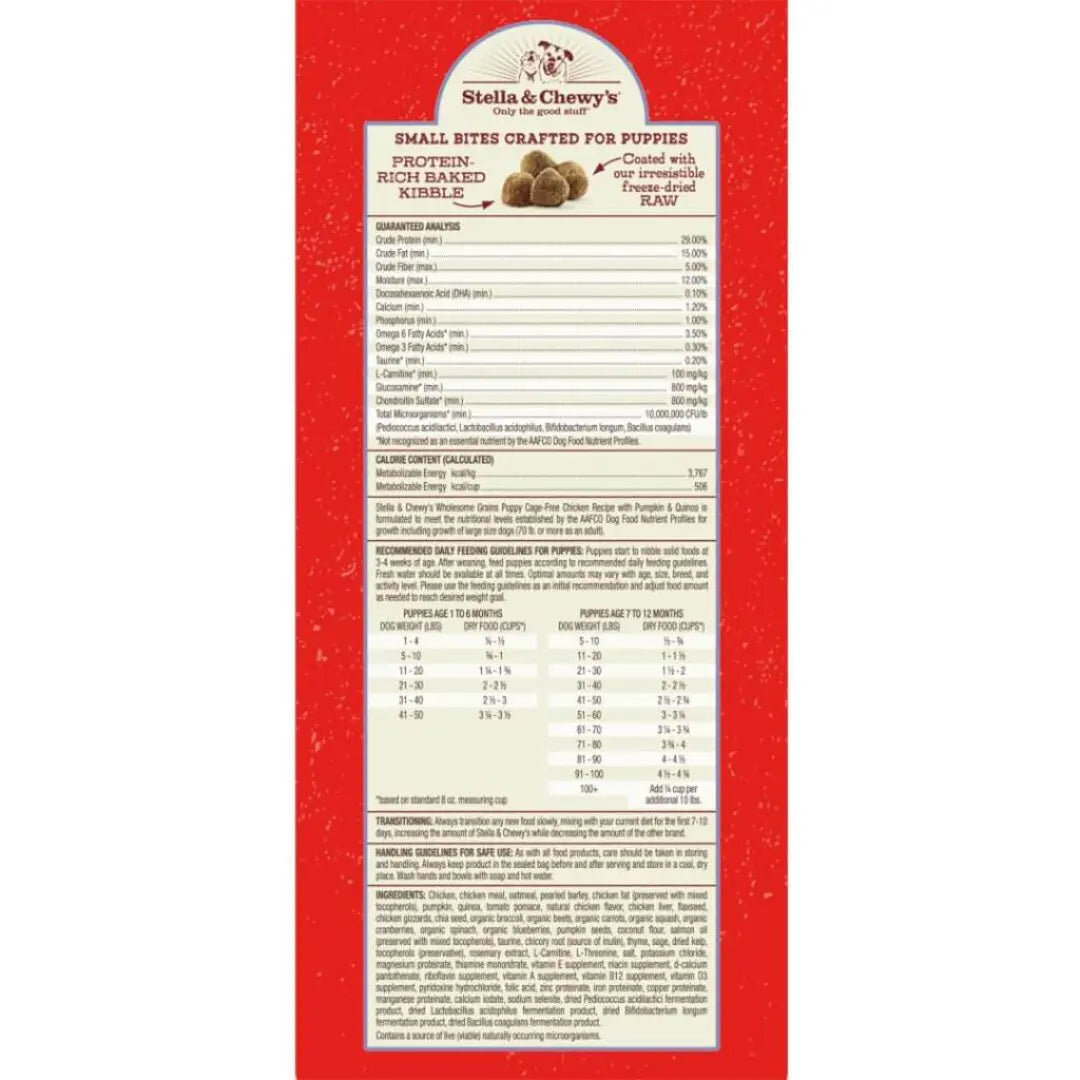 Stella & Chewy's | Raw Coated Puppy Food With Wholesome Grains | Pet Store in Toronto